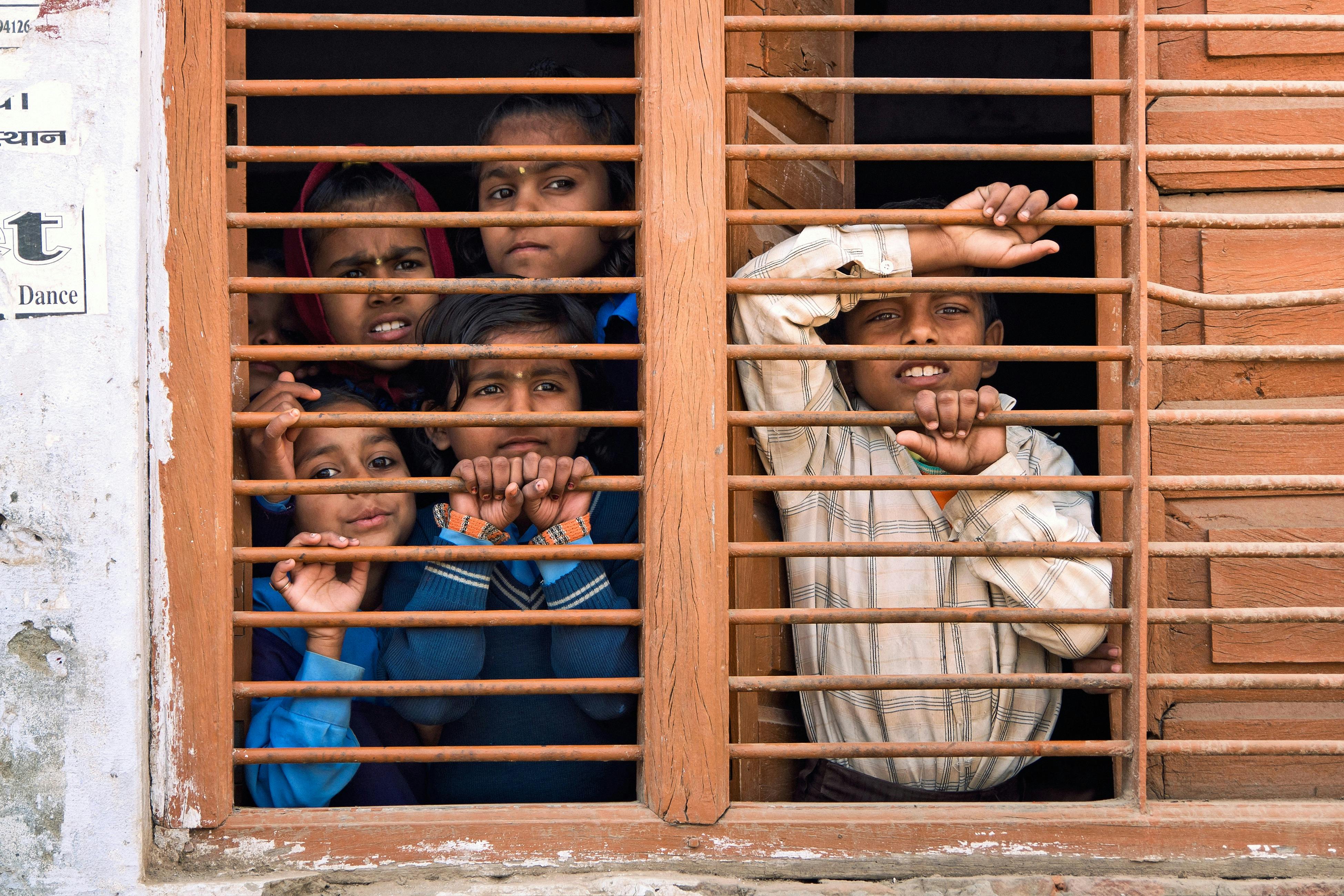Children playing in Zurkheda